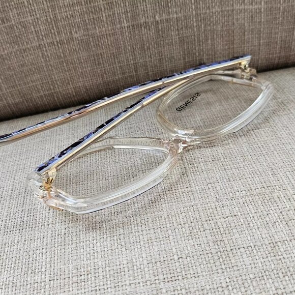 Genesis Women Eyeglasses Frame 10604 54[]18 140 Clear Glasses Frame only New main image 4